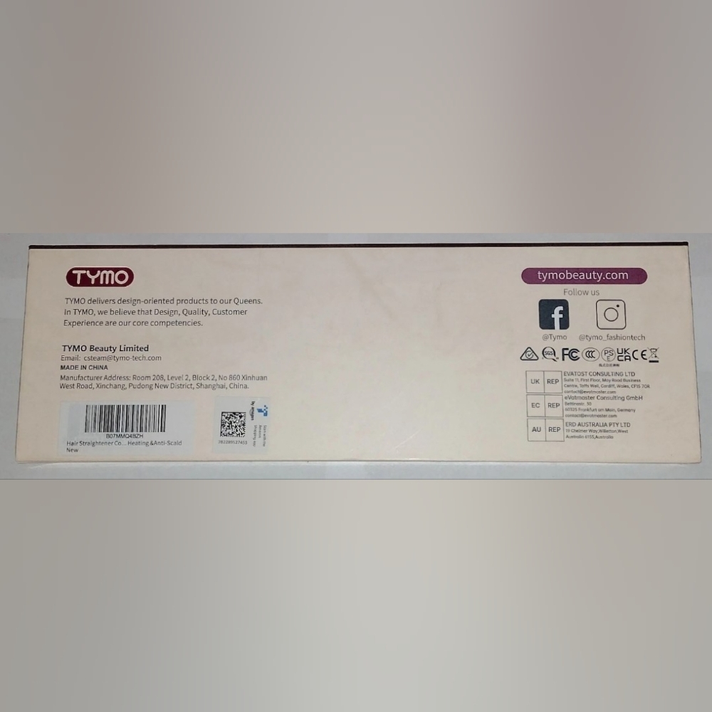 TYMO Pink Hair Straightening Comb - Picture 4 of 10